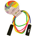 7' Black Handle Jump Rope (Imprint Both Handles***)